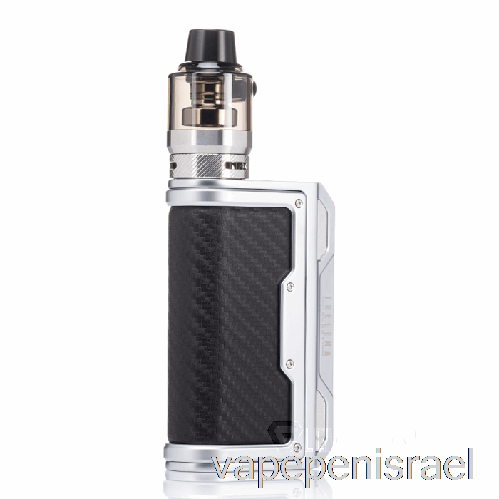 Vape Israel איבד חד פעמי Vape Thelema Quest 200w ערכת התחלה כסף/סיבי פחמן